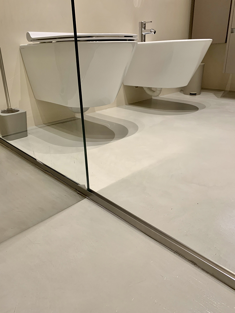 Kupaona neutralnih boja, Classic, Concrete, Satinato, Cement Design, Efekt