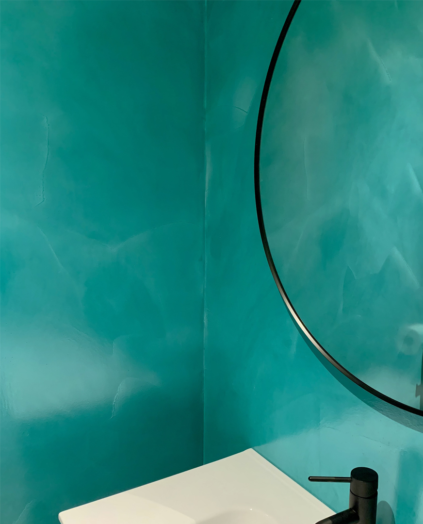 Tirkiz wc, Classic, Satinato, Cement Design, Efekt