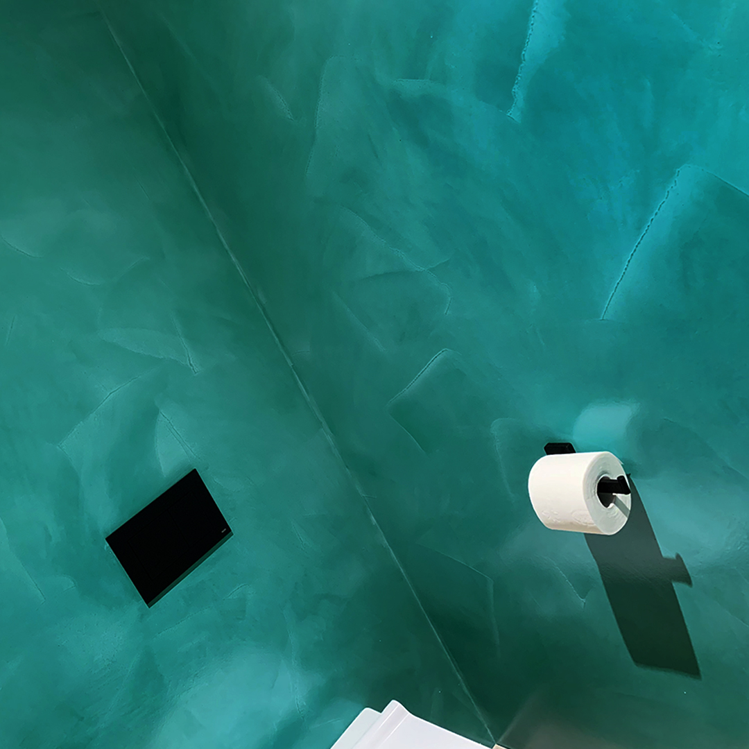 Tirkiz wc, Classic, Satinato, Cement Design, Efekt