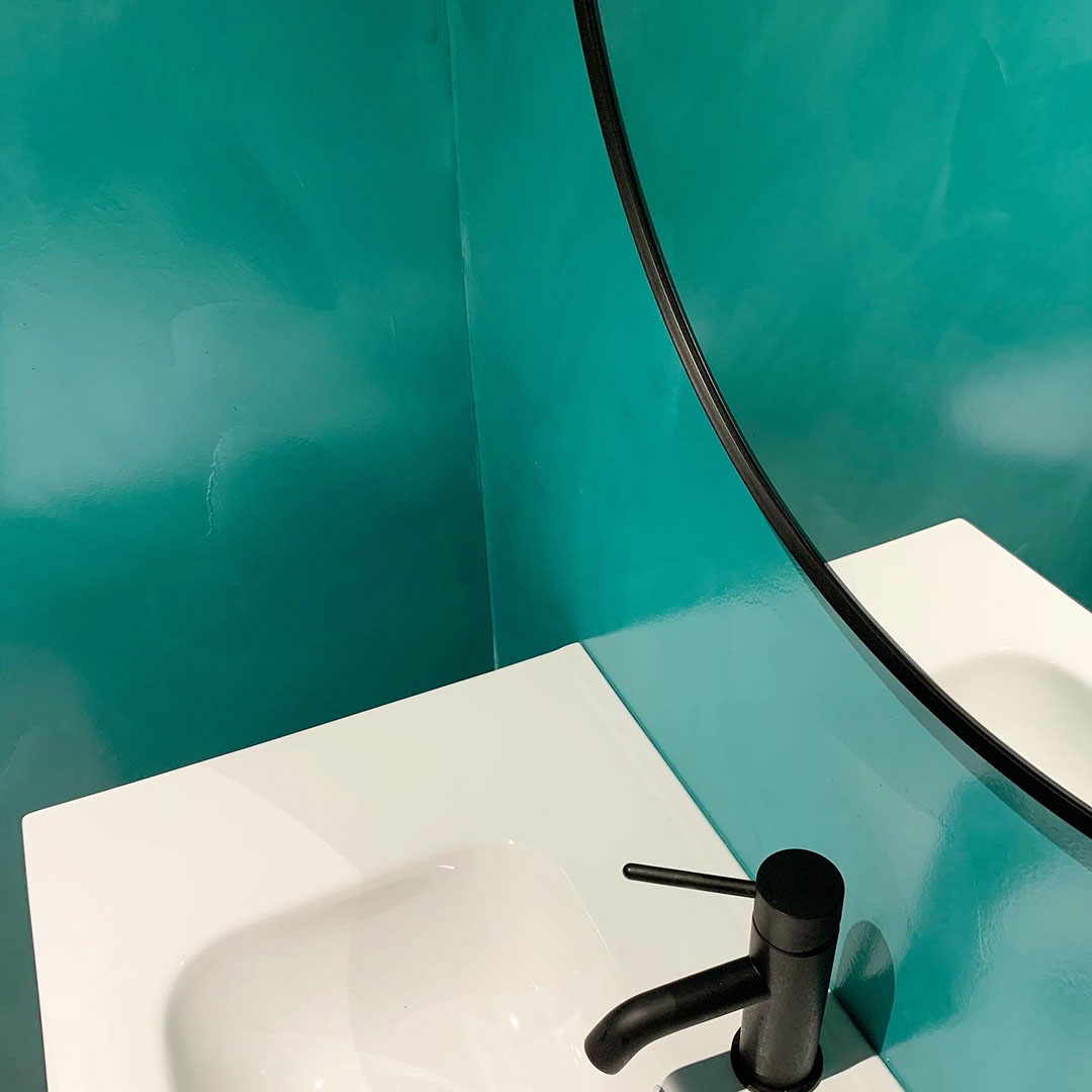 Tirkiz wc, Classic, Satinato, Cement Design, Efekt