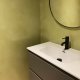 Zelena kupaonica, Classic, Satinato, Cement Design, Efekt