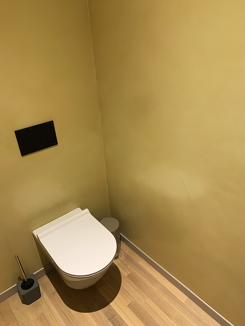 Zuta kupaonica, Classic, Satinato, Cement Design, Efekt