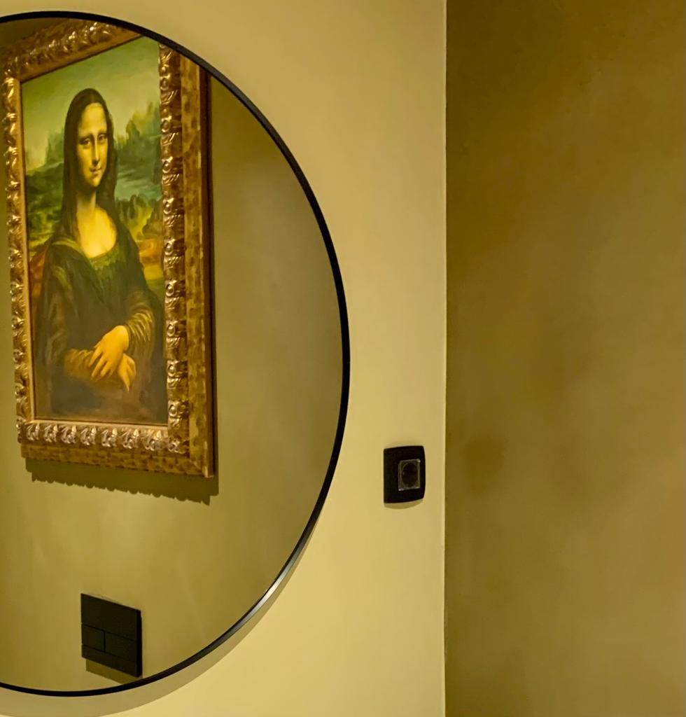 Mikrocement Classic Satinato zid NCS 7020 G90y i 1020 y10r