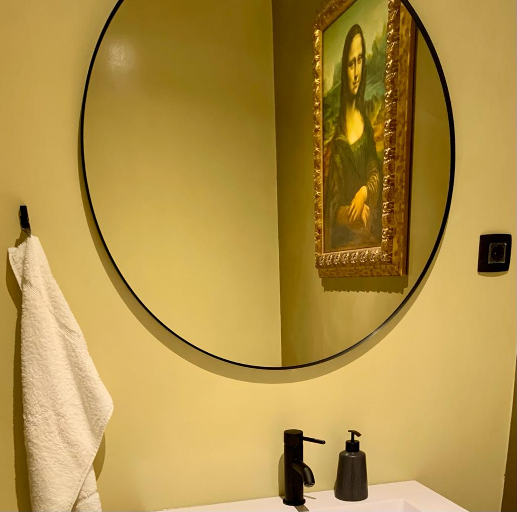 Mikrocement Classic Satinato zid NCS 7020 G90y i 1020 y10r